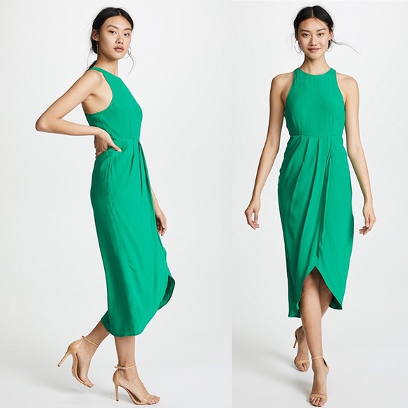 Yumi Kim So Social Emerald Green NEW Dress Medium - Picture 2 of 7